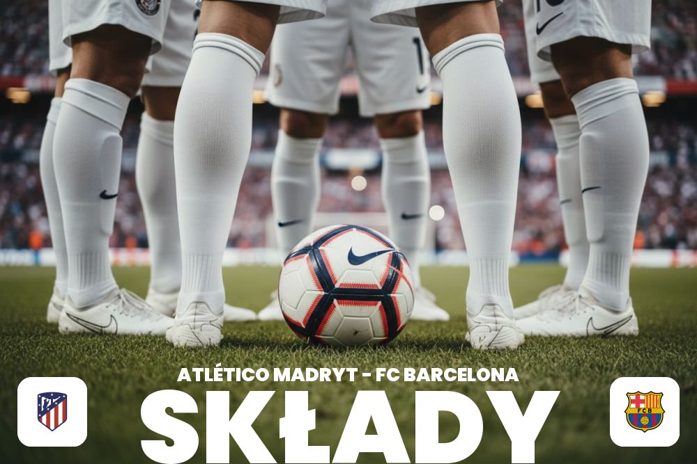 Składy: Atlético Madryt – FC Barcelona