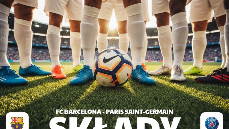 Składy: FC Barcelona – PSG