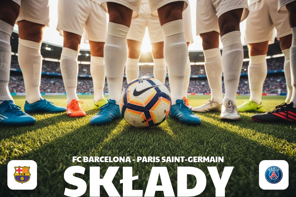 Składy: FC Barcelona – PSG