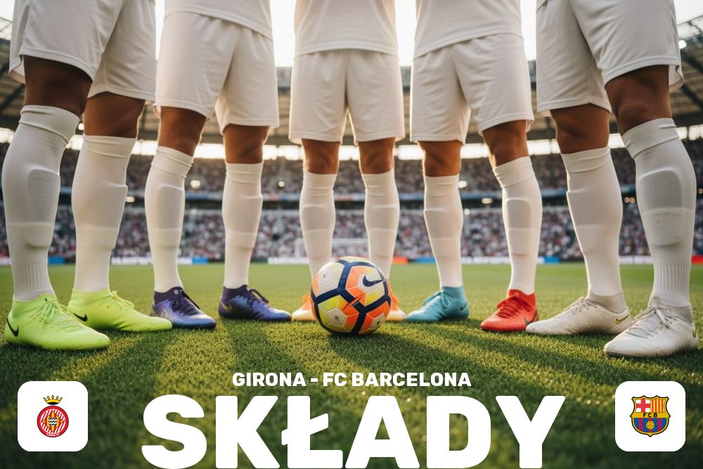 Składy: Girona FC – FC Barcelona