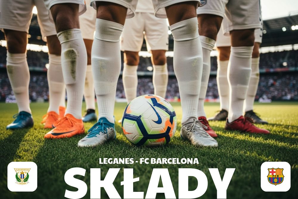 Składy: Leganés – FC Barcelona