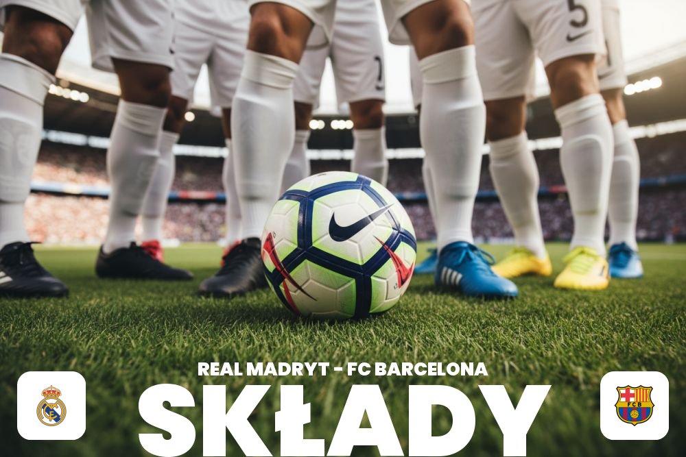 Składy: Real Madryt – FC Barcelona